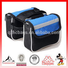 Saco de ciclismo telefone bicicleta acessórios bicicleta sela tubo pacote mountain bike Double Bag